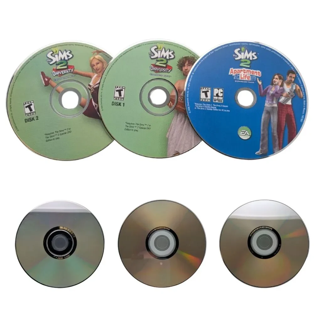 Sims 2 University (PC) – 2-Disc Set + Apartment Life Extra Disc